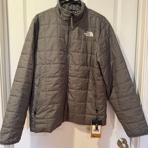The North Face Men's Taupe Puffer Jacket